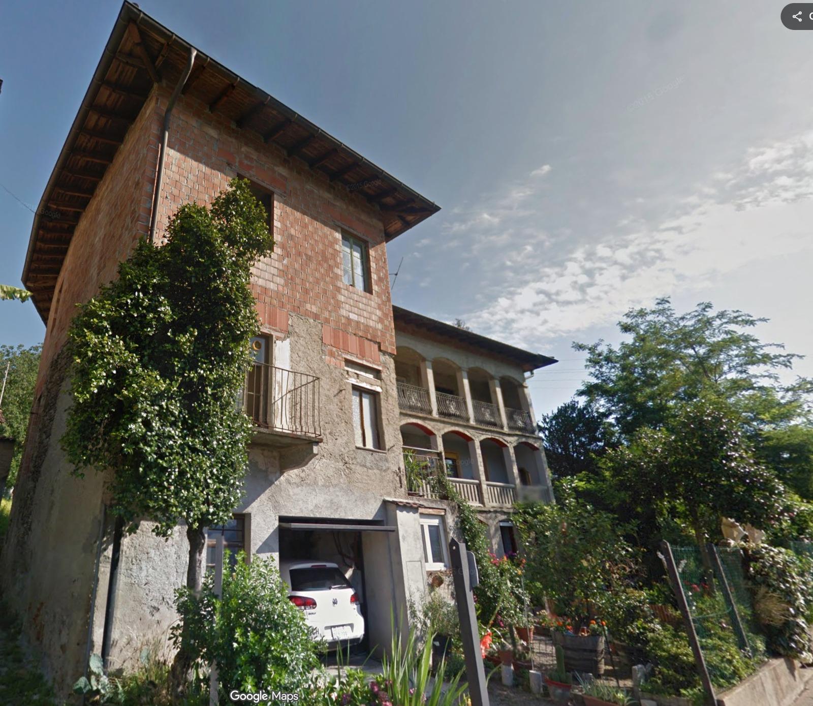 Боковой вид существующего здания Cognitive Villa Monteggio